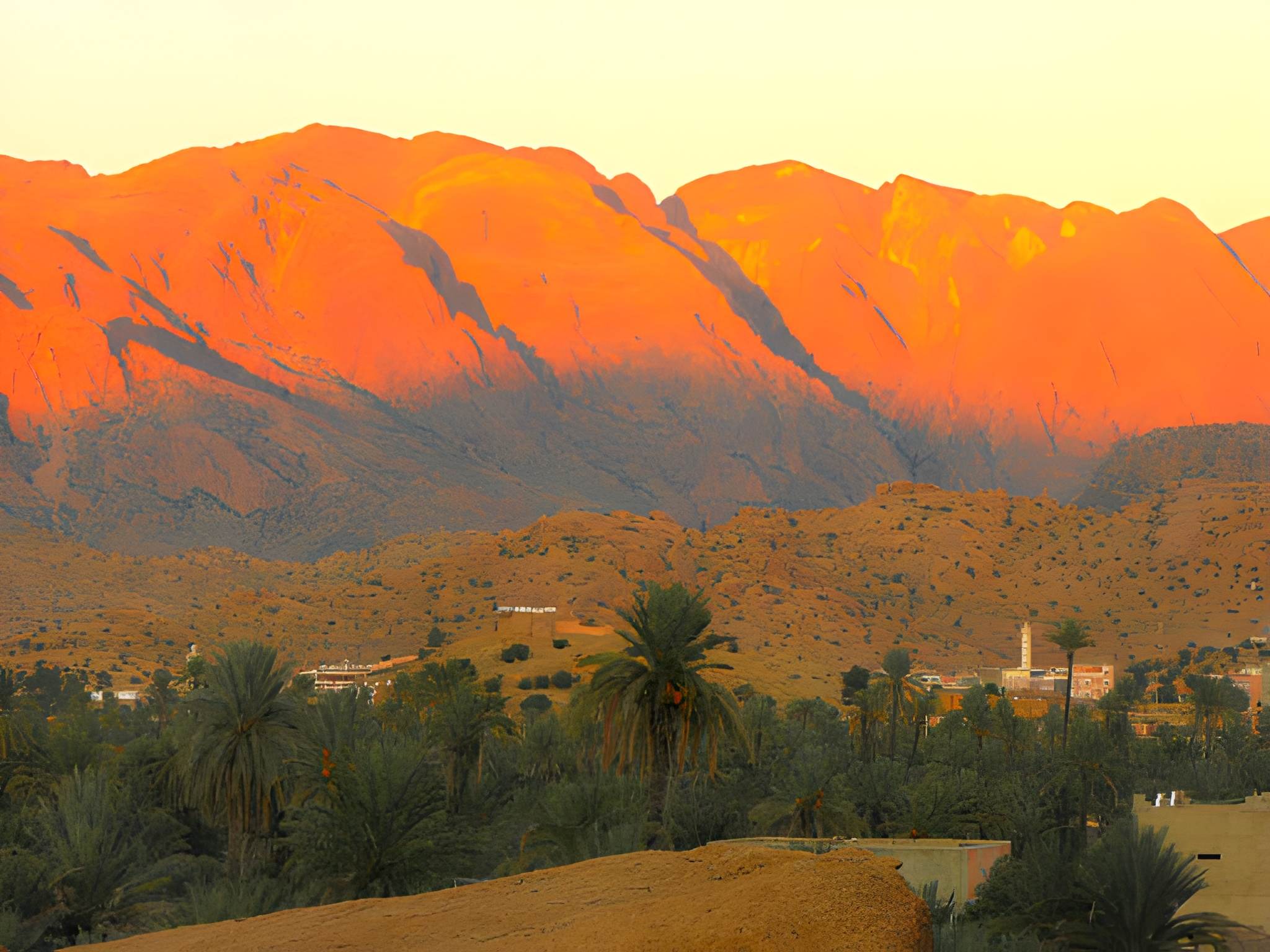 Anti-Atlas sunset
