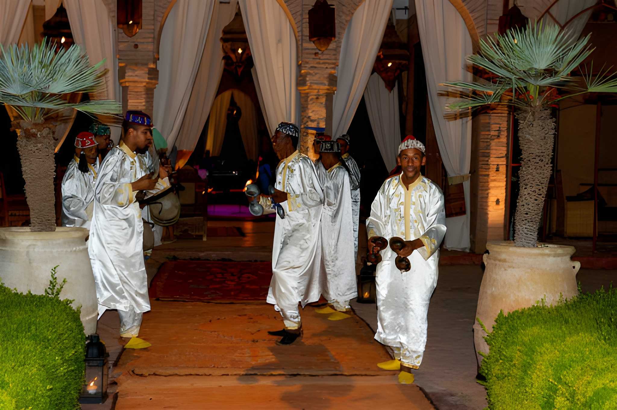 Live music in riad