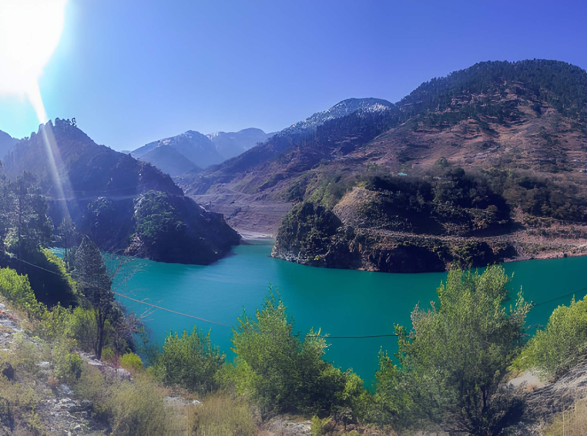 Ouirgane lake view