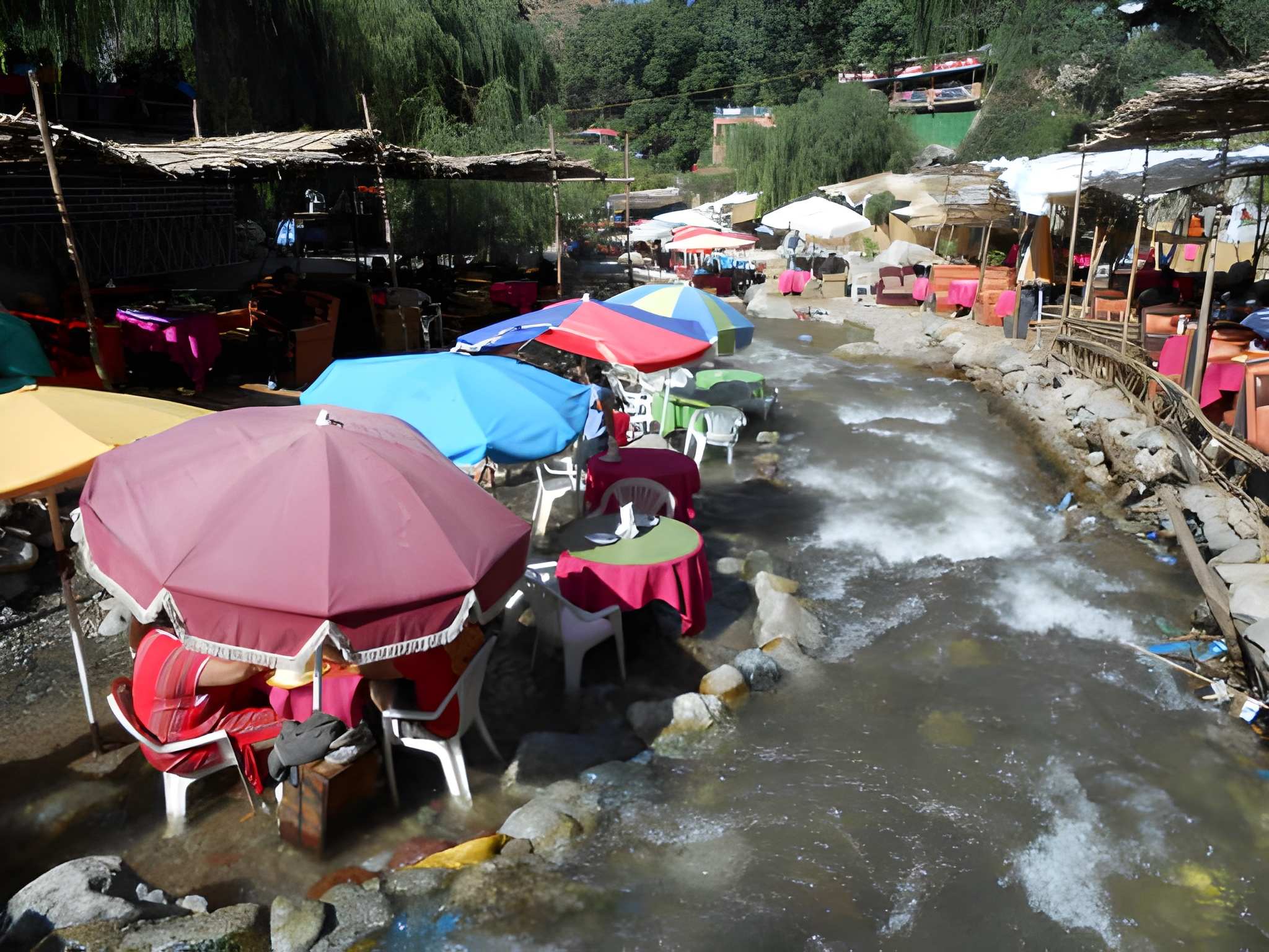 Ourika Valley river