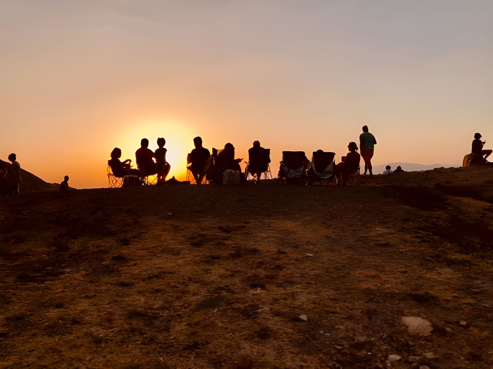 Sunset ritual Agafay